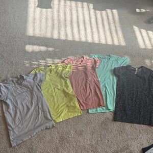 5 Lululemon Athletica Swiftly Tech T Shirts